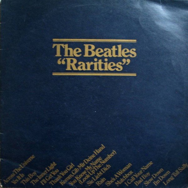 The Beatles - Rarities cover reference