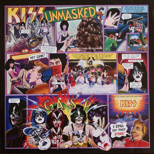 Kiss - Unmasked cover reference