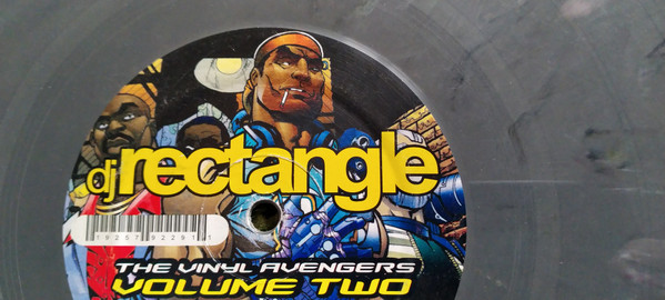 DJ Rectangle - Vinyl Avengers Volume Two cover reference