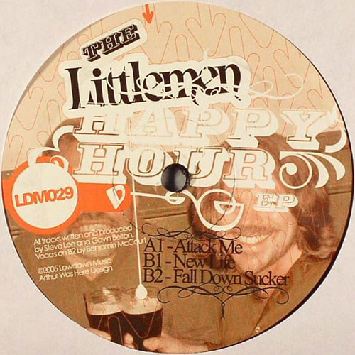 The Littlemen - Happy Hour EP cover reference
