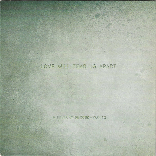 Joy Division - Love Will Tear Us Apart cover reference