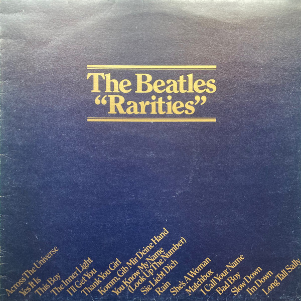 The Beatles - Rarities cover reference