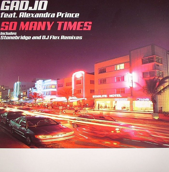 Gadjo Feat. Alexandra Prince - So Many Times cover reference