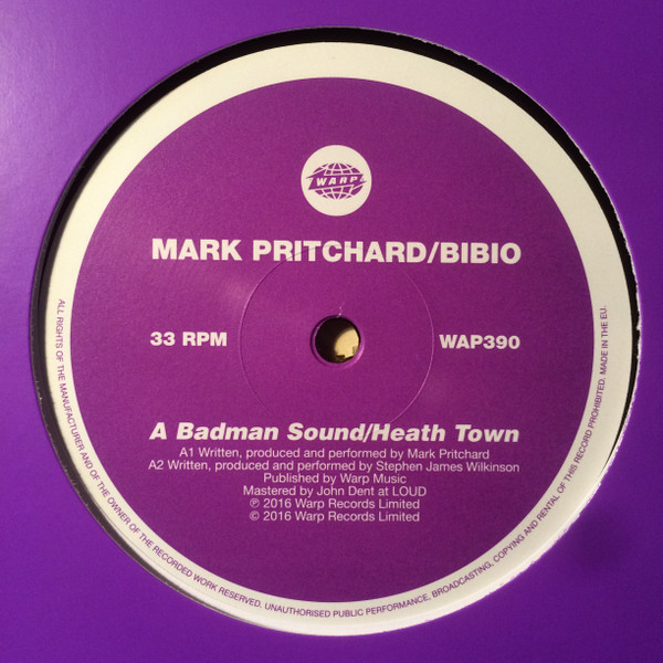 Mark Pritchard, Bibio, Chris Clark - A Badman Sound / Heath Town / Inf Inf Inf Inf cover reference