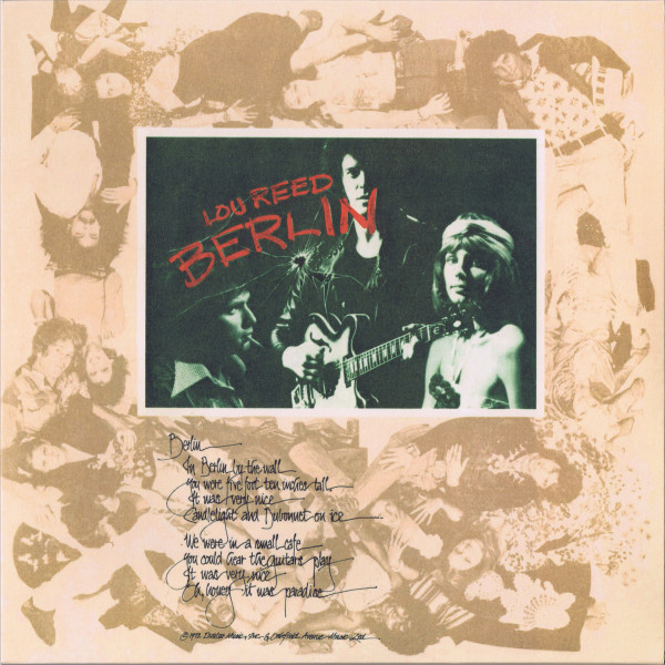 Lou Reed - Berlin cover reference