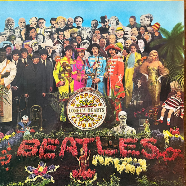 The Beatles - Sgt. Pepper's Lonely Hearts Club Band cover reference