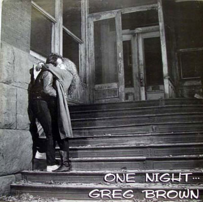 Greg Brown - One Night . . . cover reference