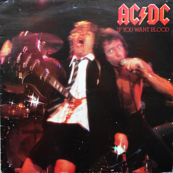 AC/DC - If You Want Blood You've Got It cover reference