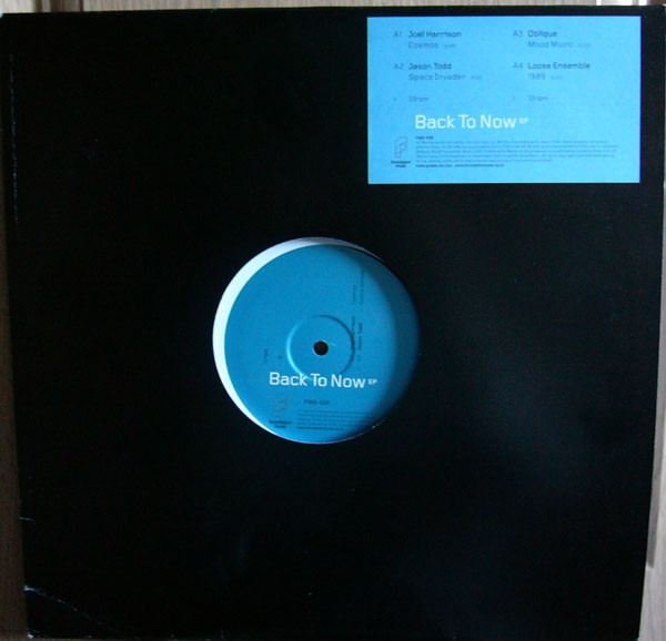 Various - Back To Now EP cover reference