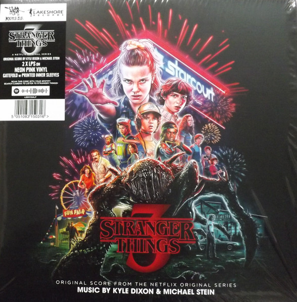 Kyle Dixon (2) & Michael Stein - Stranger Things 3 (Original Score From The Netflix Original Series) cover reference