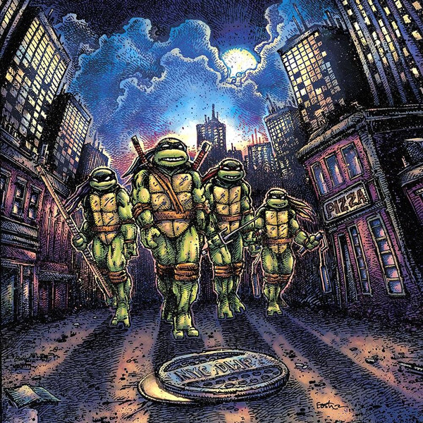 John Du Prez - Teenage Mutant Ninja Turtles cover reference