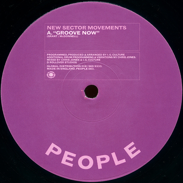 New Sector Movements - Groove Now / New Goya cover reference