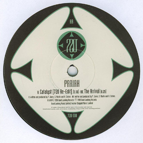 Pariah - Catalyst (720 Re-Edit) / The Arrival cover reference