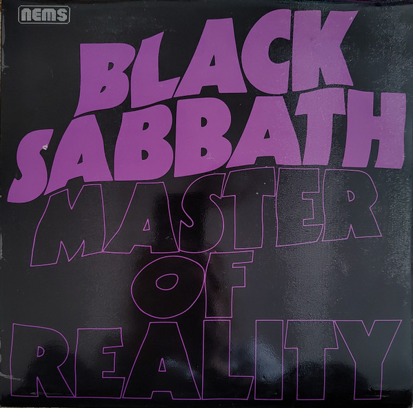 Black Sabbath - Master Of Reality cover reference