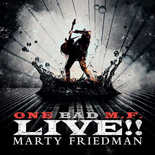 Marty Friedman - One Bad M.F. Live!! cover reference