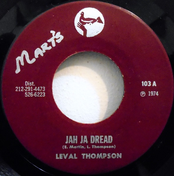 Leval Thompson* - Jah Ja Dread cover reference