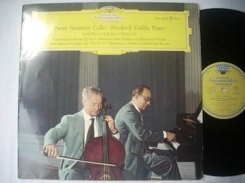 Pierre Fournier - Friedrich Gulda, Ludwig van Beethoven - Beethoven Cellosonaten cover reference