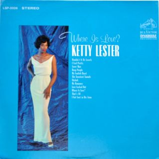 Ketty Lester - Where Is Love? cover reference