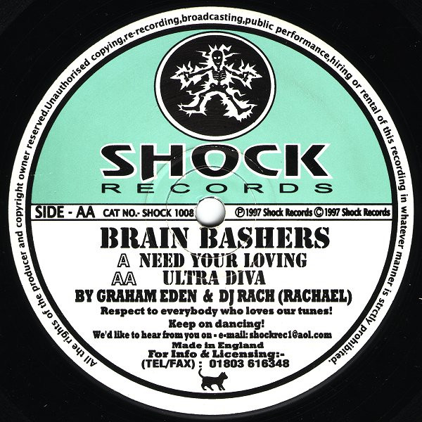 Brain Bashers - Need Your Loving / Ultra Diva cover reference