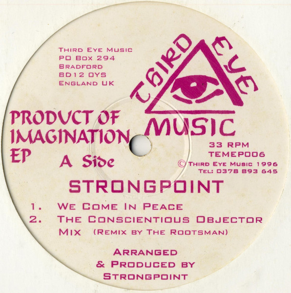 Strongpoint - Product Of Imagination EP cover reference