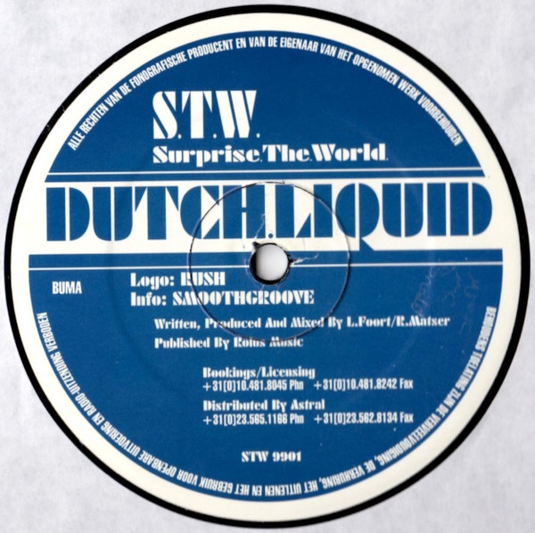 Dutch Liquid - Rush / Smooth Groove cover reference