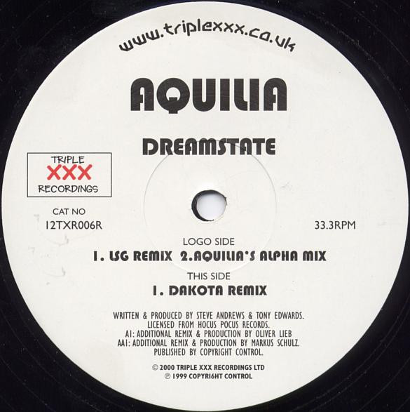 Aquilia - Dreamstate cover reference