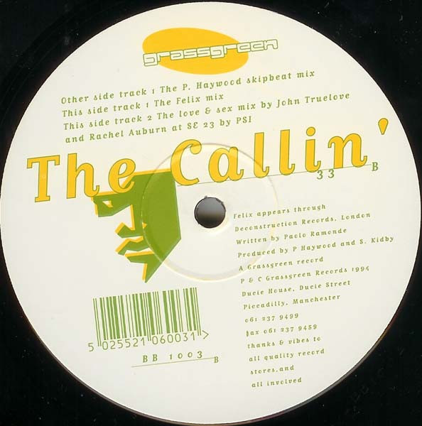 Vudu - The Callin' cover reference