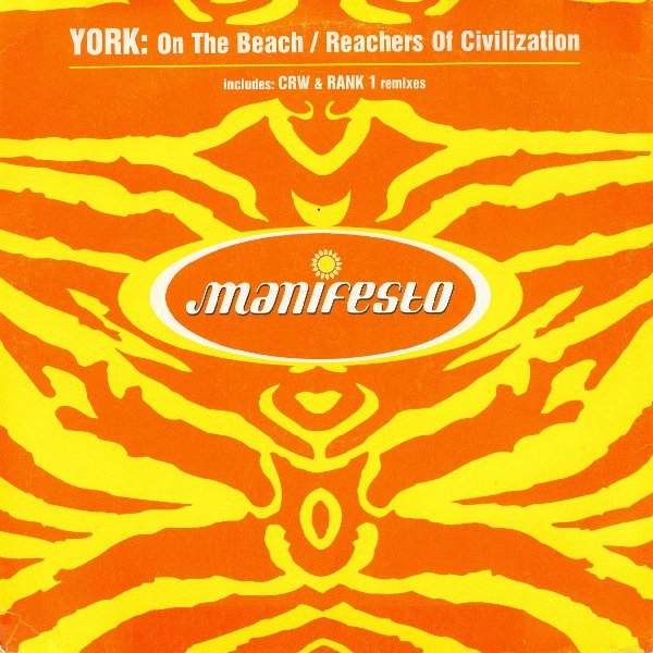York - On The Beach / Reachers Of Civilization cover reference