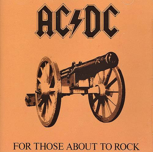 AC/DC - For Those About To Rock We Salute You cover reference