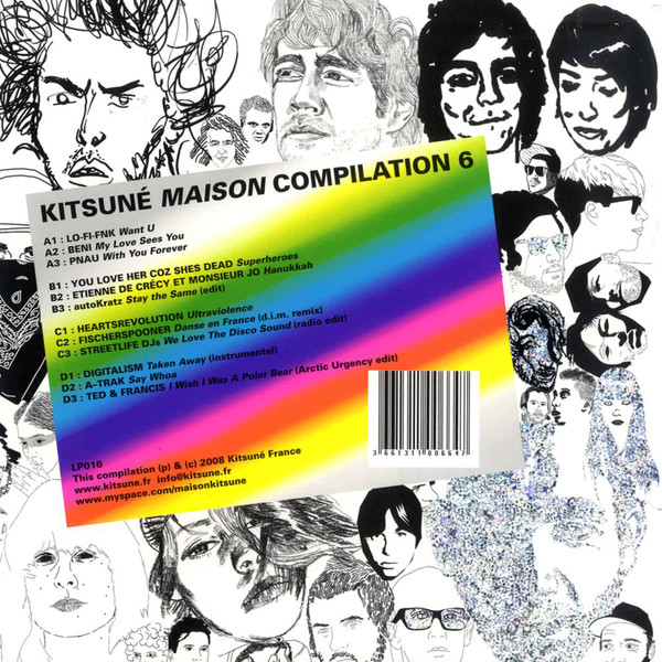 Various - Kitsuné Maison Compilation 6 cover reference
