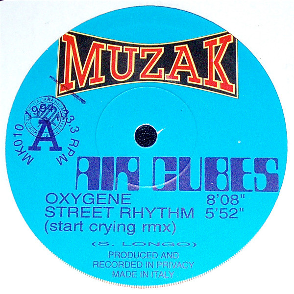 Air Cubes - Oxygene cover reference