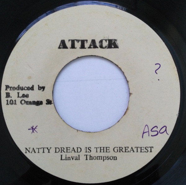 Linval Thompson - Natty Dread Is The Greatest / Natty Dread Cocksman cover reference