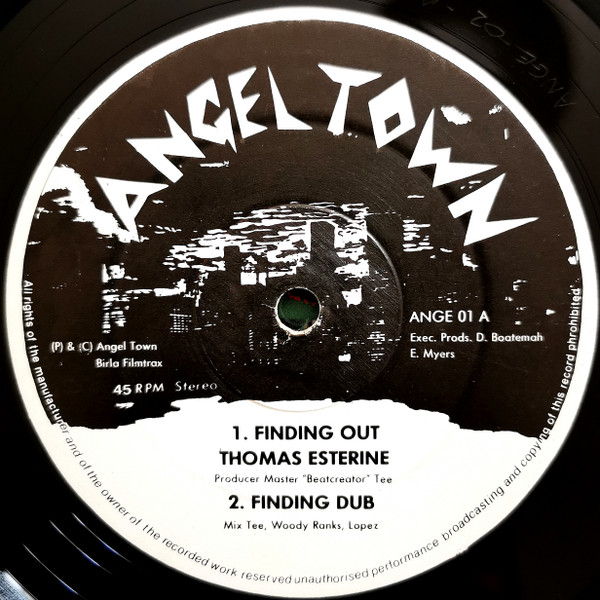 Thomas Esterine - Finding Out / Spend A Little Time cover reference